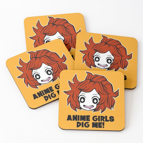 Item preview, Anime Girls Dig Me! designed and sold by jaxdarkstar.