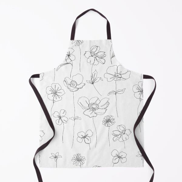 Item preview, Botanical floral illustration - Botanicals White designed and sold by TheColourStudy.