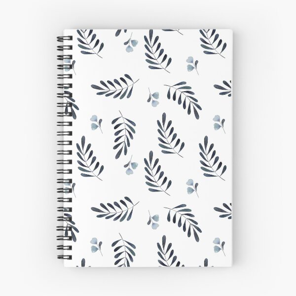 Item preview, blue leaves designed and sold by LorenaDuarte.