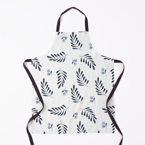 Item preview, blue leaves designed and sold by LorenaDuarte.