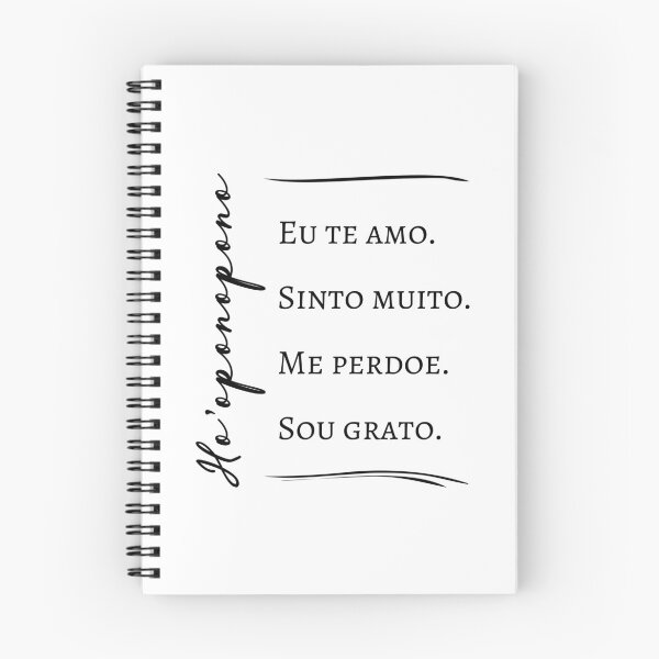 Item preview, Eu Te Amo - Portuguese - Ho'oponopono Healing Prayer Affirmation designed and sold by 4wordsmovement.