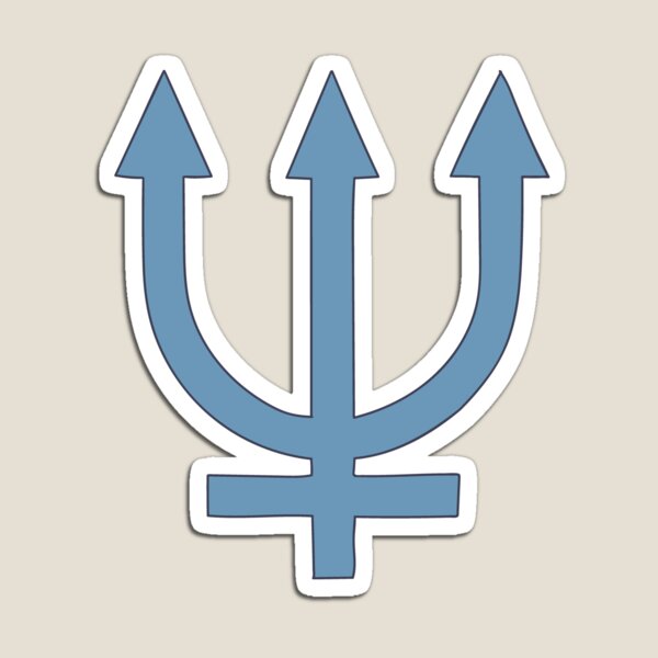 Item preview, Planet Neptune - Planet Symbol - Neptune's Trident designed and sold by DeWinnes.