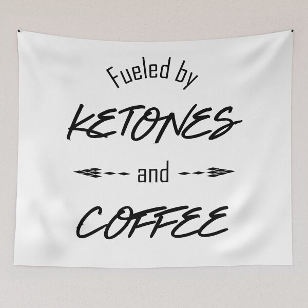 Item preview, Fueled by Ketones and Coffee Keto-Friendly designed and sold by TravelScientist.