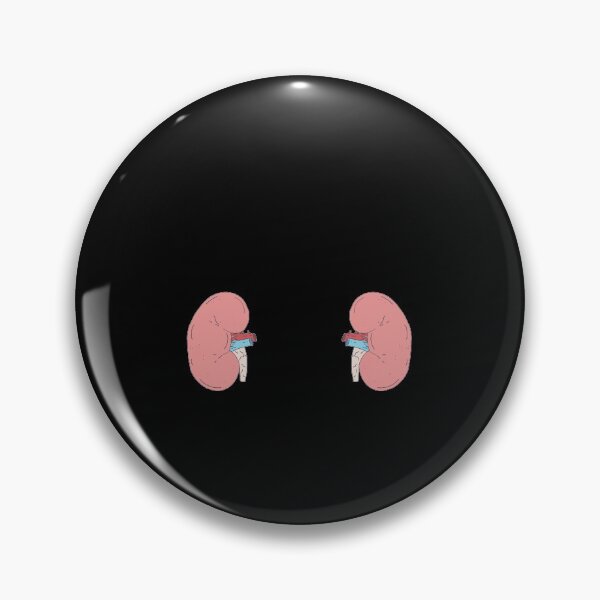 Item preview, Kidney Transplant - Bean Shaped Graphic - Nephrology designed and sold by DeWinnes.