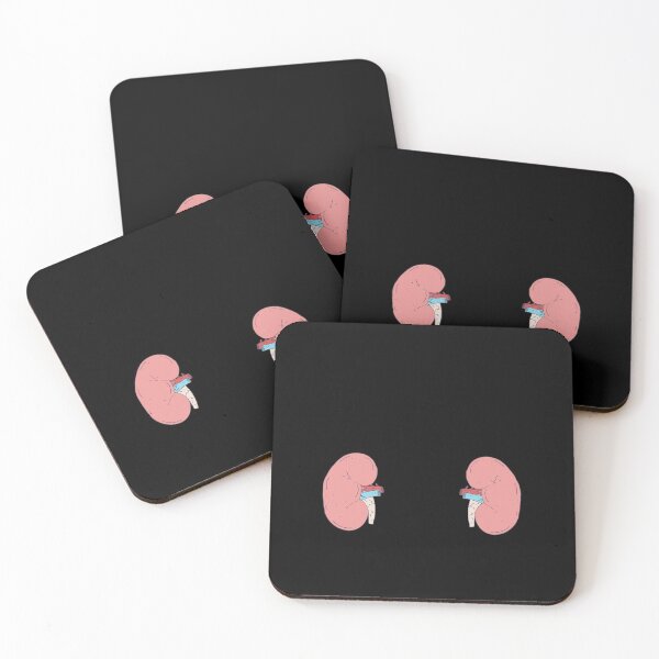 Item preview, Kidney Transplant - Bean Shaped Graphic - Nephrology designed and sold by DeWinnes.