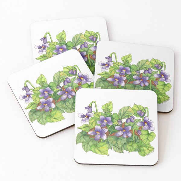 Item preview, Wild Purple Violets designed and sold by Stephanie Sipp.