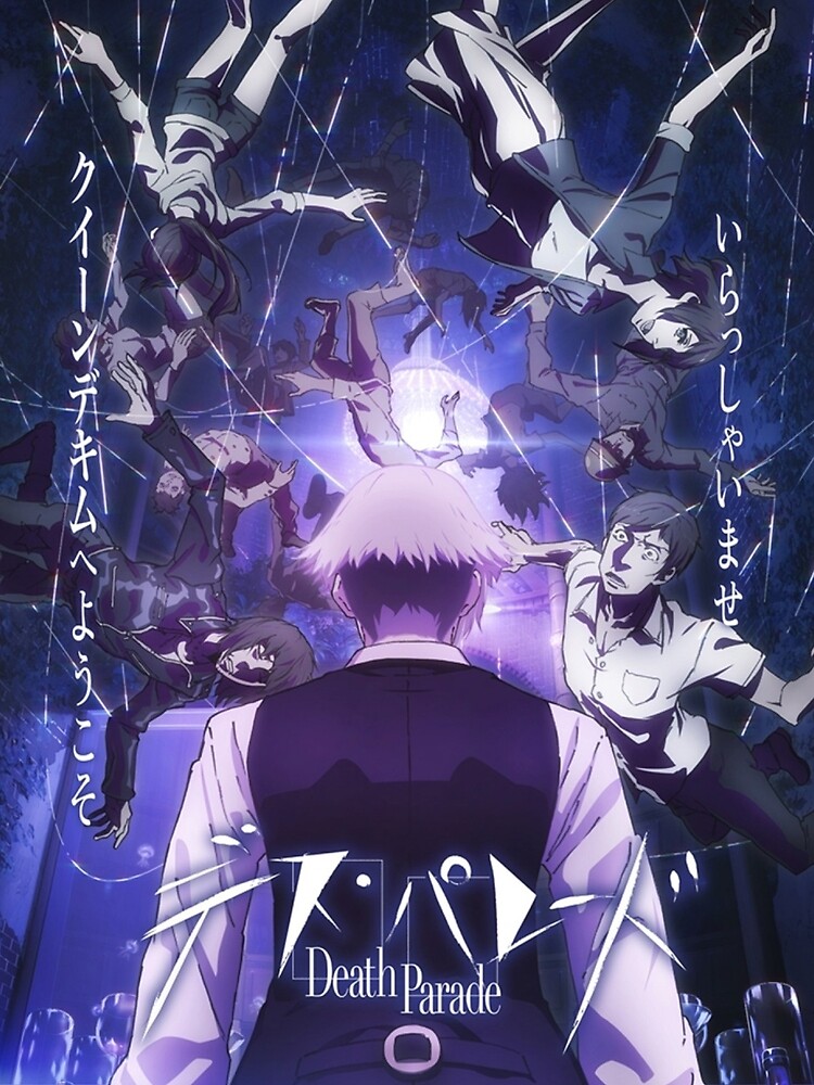 Death Parade Anime Poster Death Note Light Yagami Ryuk Shinigami