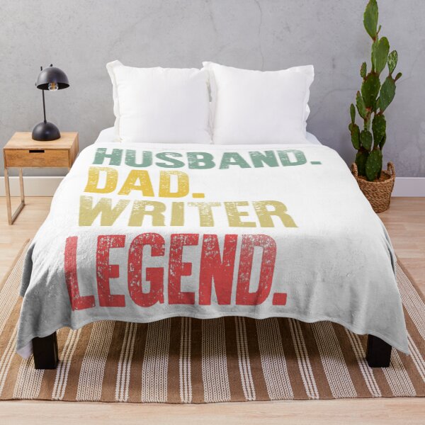 Item preview, Funny Men Vintage T Shirt Husband Dad Writer Legend Retro designed and sold by Bendthetrend.
