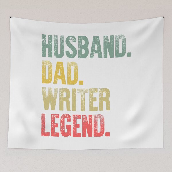 Item preview, Funny Men Vintage T Shirt Husband Dad Writer Legend Retro designed and sold by Bendthetrend.