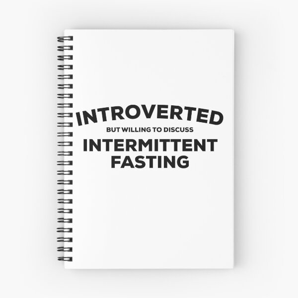 Item preview, Intermittent Fasting Introvert designed and sold by HalpinDesign.