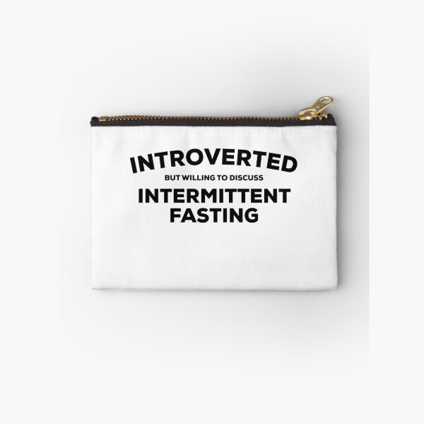 Item preview, Intermittent Fasting Introvert designed and sold by HalpinDesign.