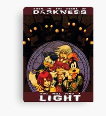 Kingdom Hearts - Propaganda Canvas Print