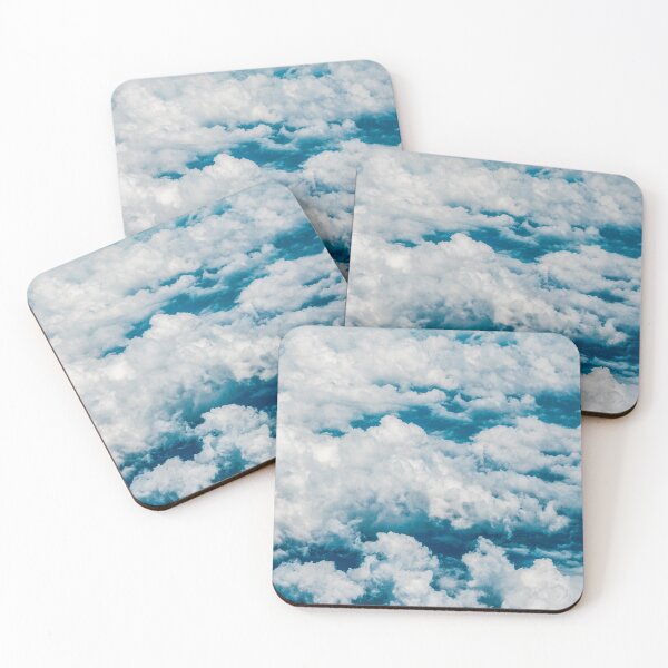 Item preview, fluffy clouds in the sky from the plane designed and sold by moonaliara.