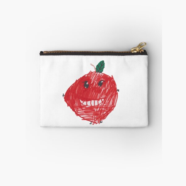 Item preview, Happy Red Apple Fruit Friend designed and sold by MomoArtFairy.