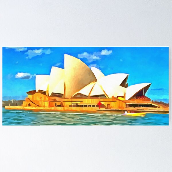 Item preview, Beautiful Sydney Opera House designed and sold by ashishagarwal74.