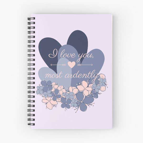 Item preview, I love you, most ardently designed and sold by DaughertyDraws.