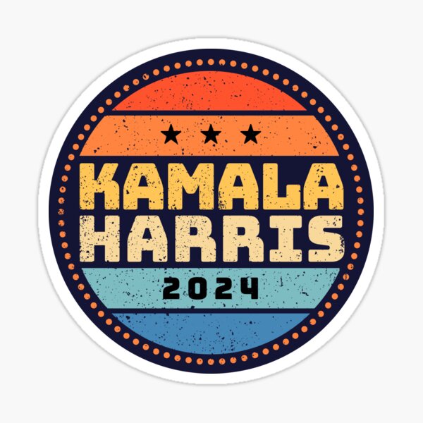 "Kamala Harris For President Kamala 2024 " Sticker for Sale by