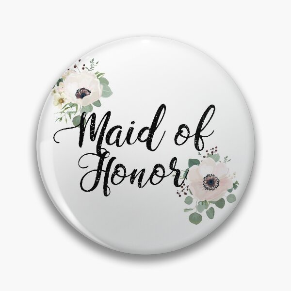 Item preview, Rustic Floral Maid Of Honor designed and sold by PartyThreads.