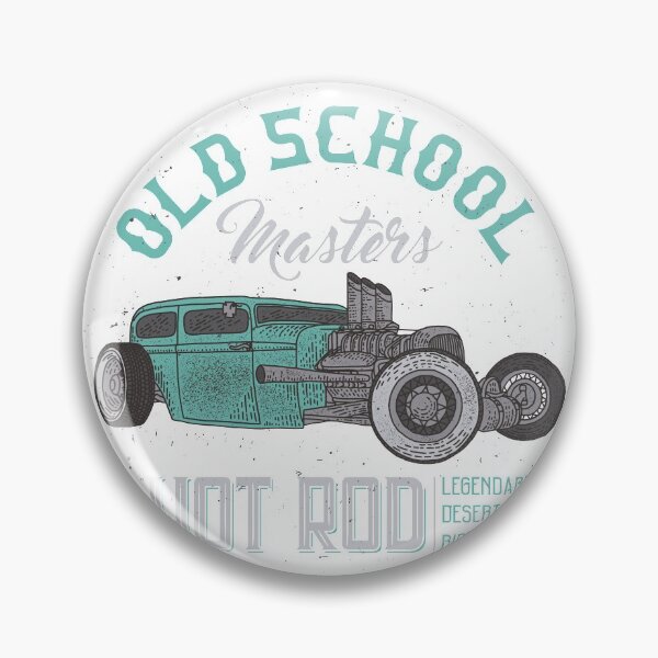 Item preview, Hot Rod Old School T-Shirt designed and sold by Rozgani.