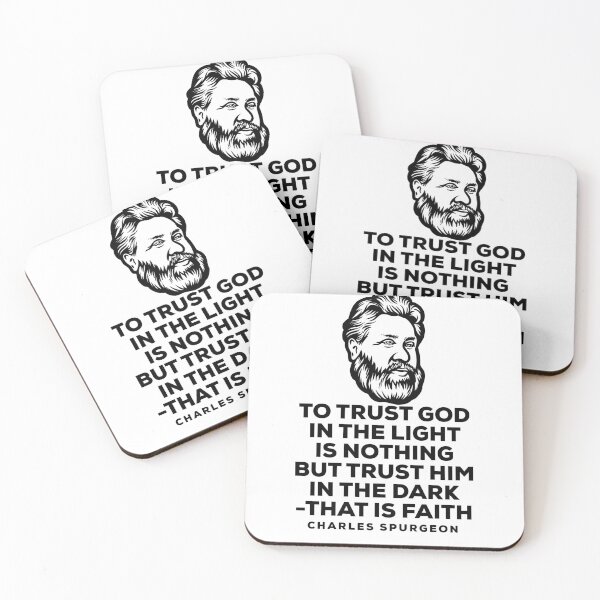 Item preview, Charles Spurgeon Quote - Trust God designed and sold by HalpinDesign.