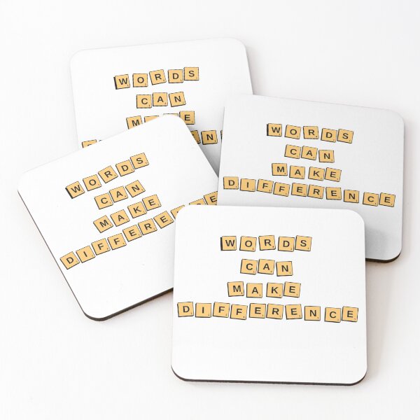 Item preview, words can make difference designed and sold by RED-HA.