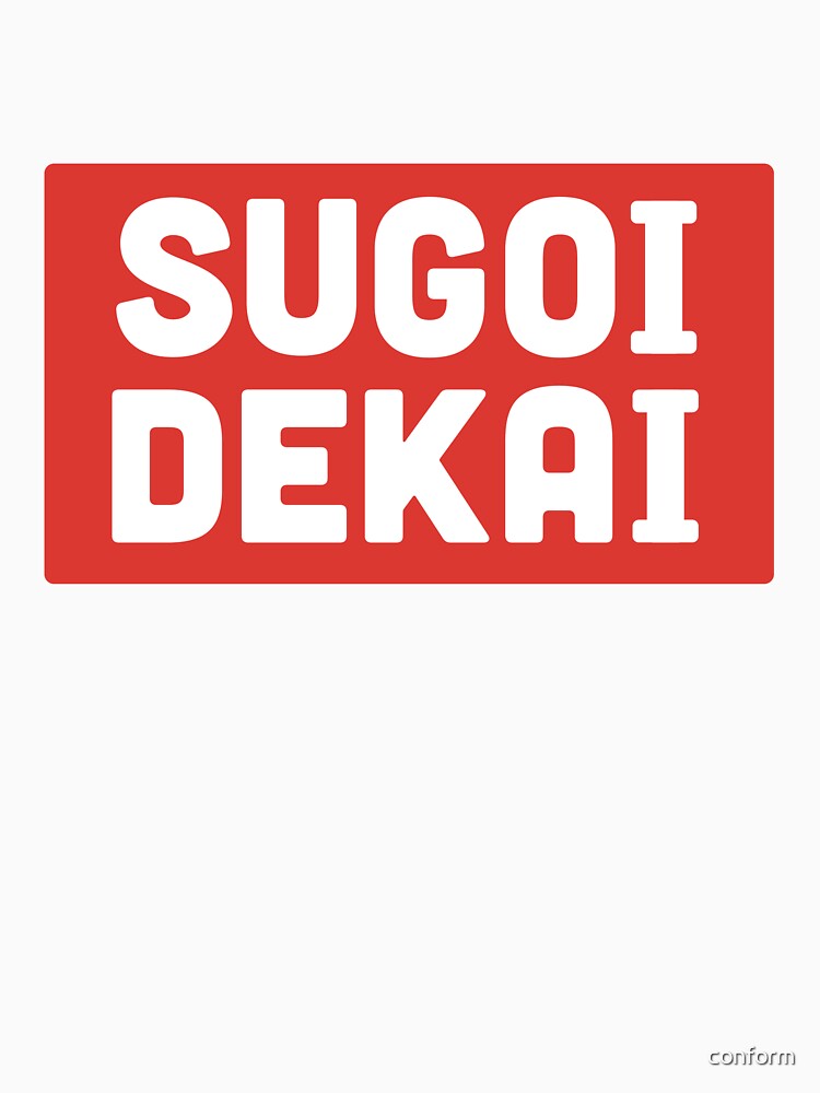 Discover Sugoi Dekai (Uzaki-chan) Baseball Tee