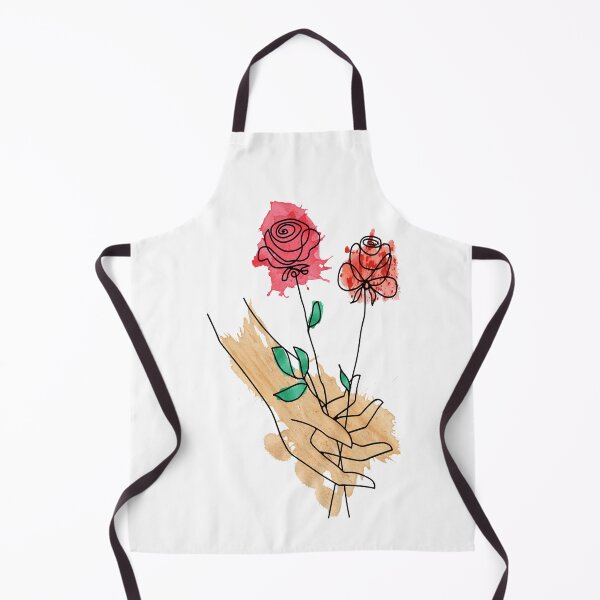 Item preview, Abstract hand holding flowers on a White background. decorating, interiors designed and sold by jayne0524.