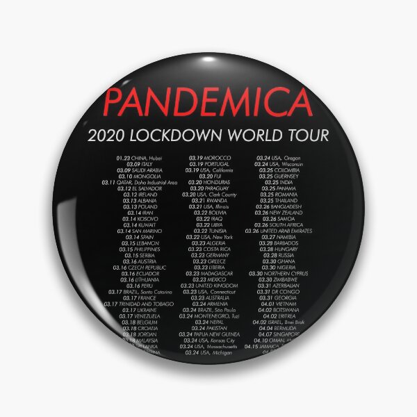 Item preview, Pandemica - 2020 Lockdown World Tour designed and sold by ShaMiLaB.