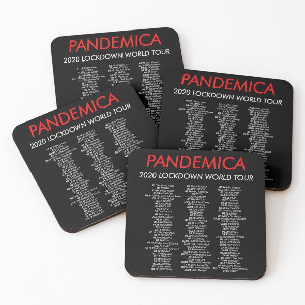 Item preview, Pandemica - 2020 Lockdown World Tour designed and sold by ShaMiLaB.