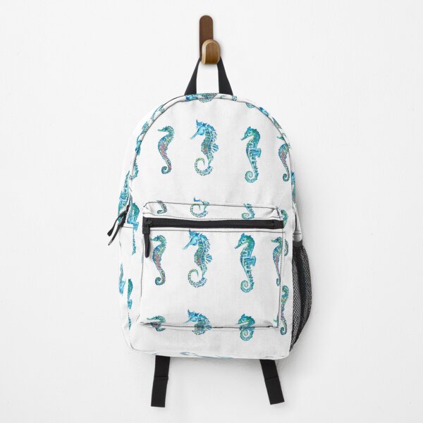 Item preview, Seahorses Trio in Colorful Hippocampus Style designed and sold by artshop77.