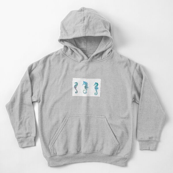 Artikel-Vorschau von Seepferdchen-Trio im farbenfrohen Hippocampus-Stil, designt und verkauft von artshop77.