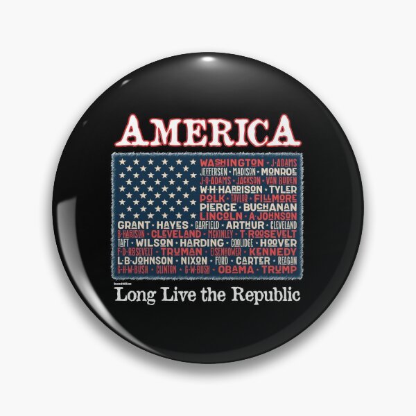 Item preview, Presidents as Part of  American Flag Art designed and sold by K. Scott  Teeters.