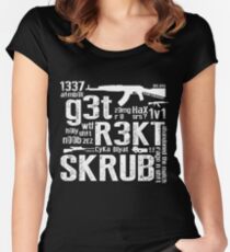 Counter Strike Global Offensive Women's Fitted Scoop T-Shirt