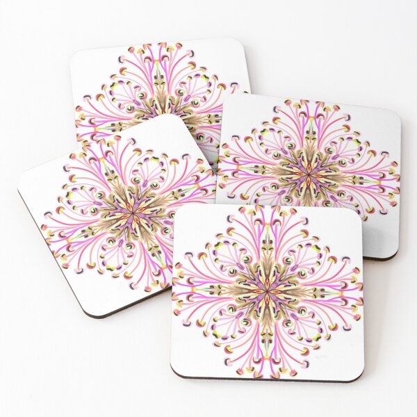 Item preview, Happy pink flowers grow and bloom  designed and sold by busyBeanz.