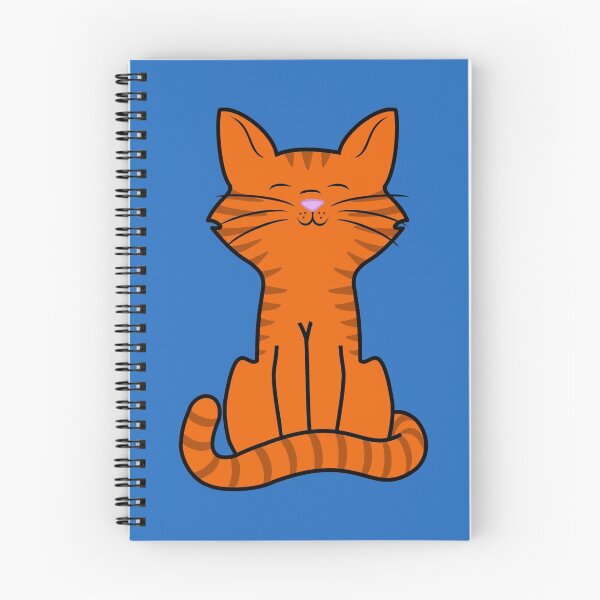 Item preview, Sitting Orange Cat with Tiger Stripes designed and sold by Grifynne.