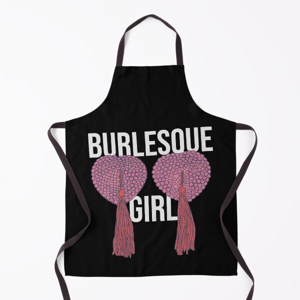 Aperçu de l'œuvre Burlesque - Burlesque Girl Text - Glands de mamelon créée et vendue par DeWinnes.