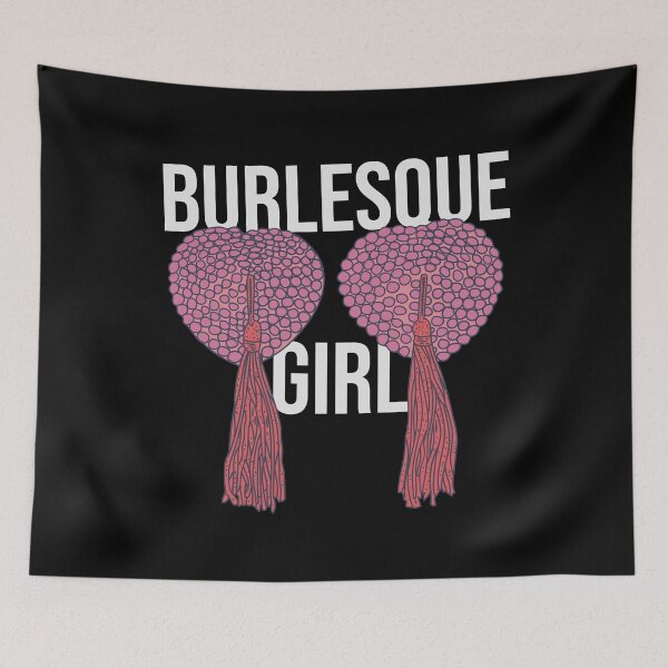 Item preview, Burlesque - Burlesque Girl Text - Nipple Tassels designed and sold by DeWinnes.
