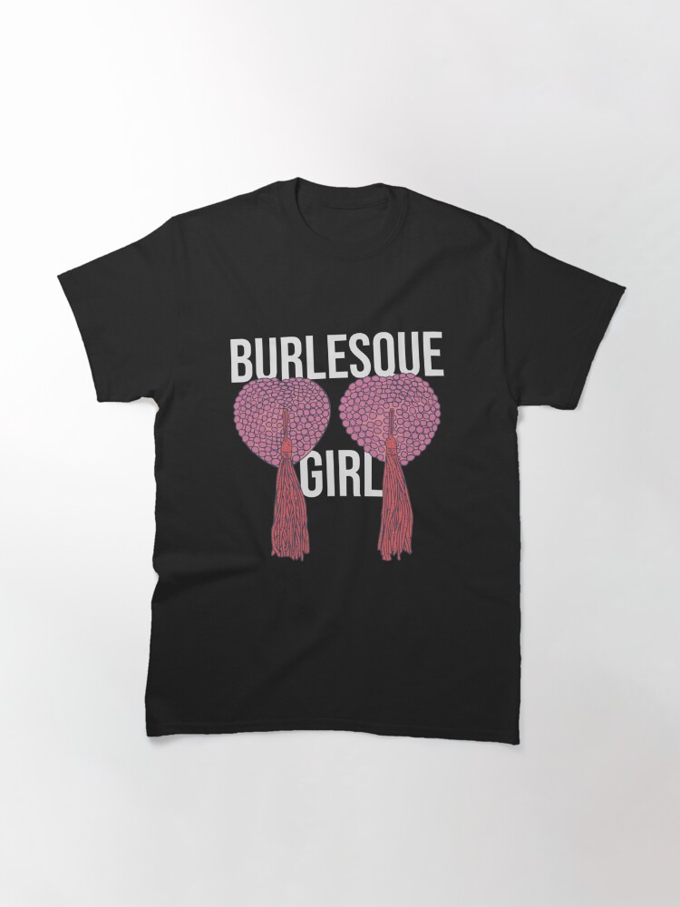 Nipple Tassels Funny Pasties Burlesque Boob Joke Gag Classic T