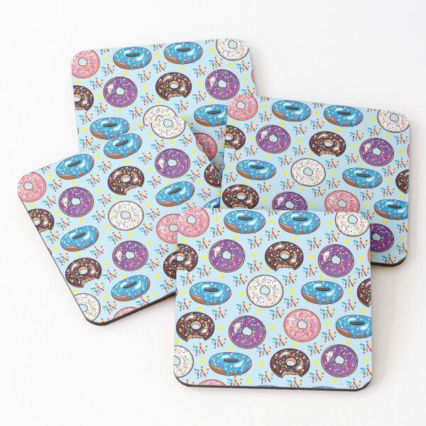 Item preview, Donut Shoppe Pattern Blue designed and sold by Emilyamerian.