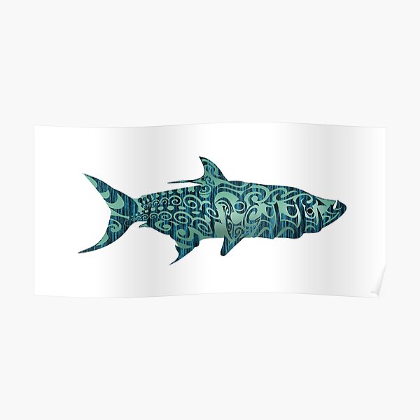 Tarpon Fishing emblem isolated on white background  Stock Illustration  70685107  PIXTA