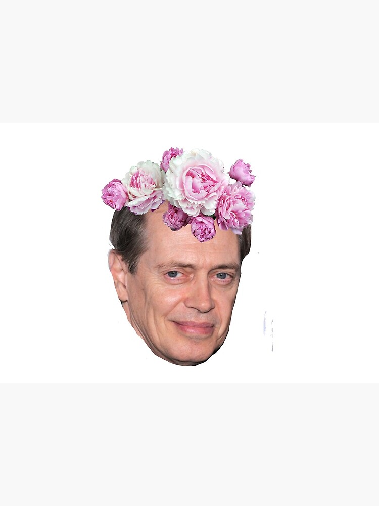 Steve Buscemi flower crown Mask