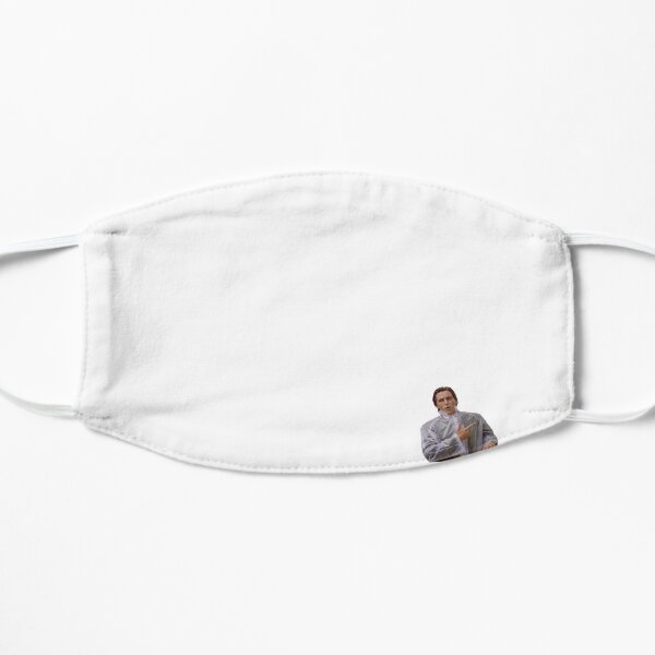 Patrick Bateman American Psycho CHECK IT Flat Mask