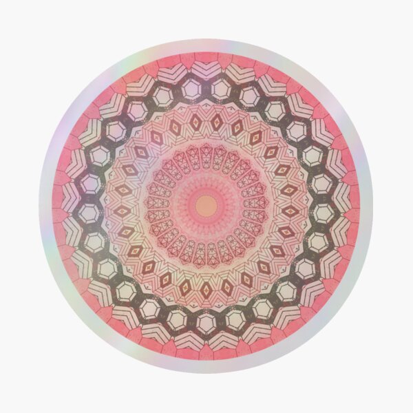 Item preview, BoHo Mandala pink   designed and sold by Sue Zipkin.