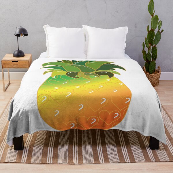 Item preview, Happy Piña on White designed and sold by MoodyCarp.