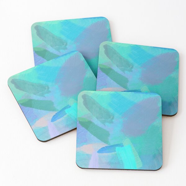 Item preview, splash painting texture abstract background in blue pink designed and sold by Mrvell.