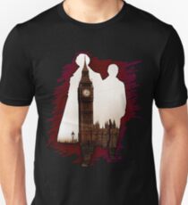 Sherlock Holmes Sillhoute Unisex T-Shirt