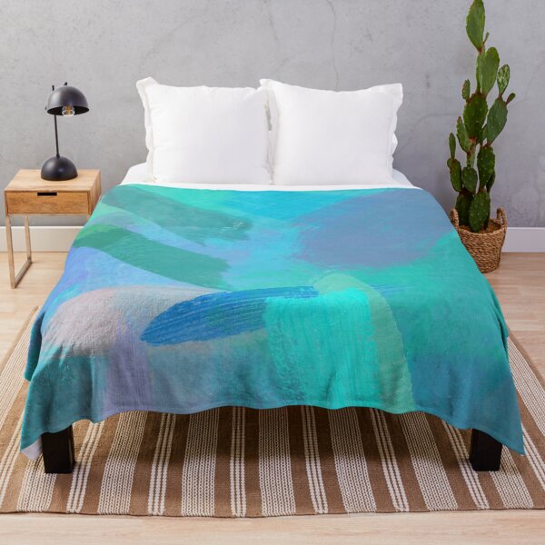 Item preview, splash painting texture abstract background in blue pink designed and sold by Mrvell.