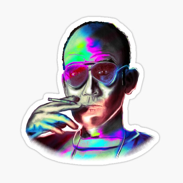 Hunter S Thompson Sticker