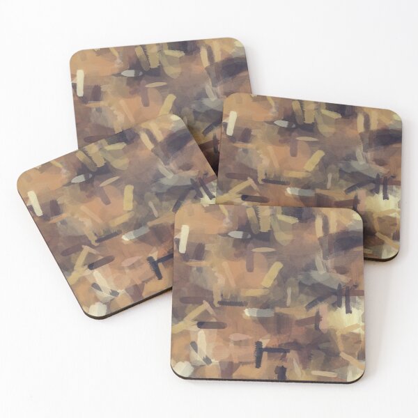 Item preview, splash painting texture abstract background in brown designed and sold by Mrvell.
