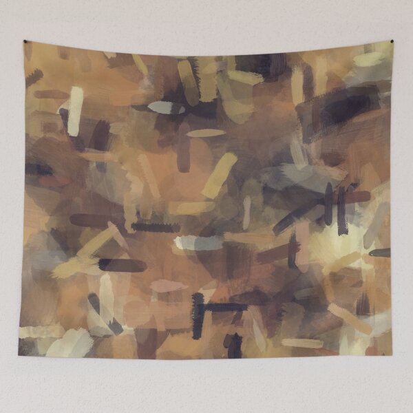 Item preview, splash painting texture abstract background in brown designed and sold by Mrvell.